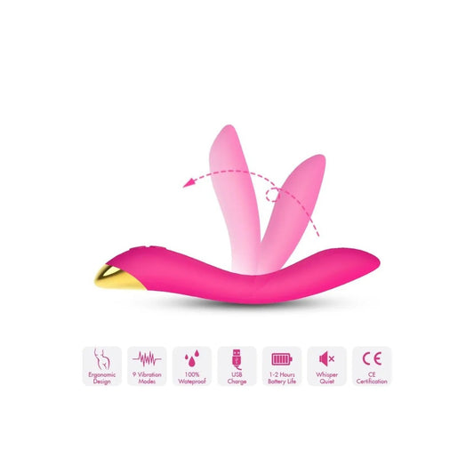 FLAMINGOVIBRATORMULTIPOSITIONFUCHSIAVONARMONYVIBRATORS
