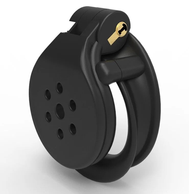 FlatZoneChastityCage2.5cmBlack