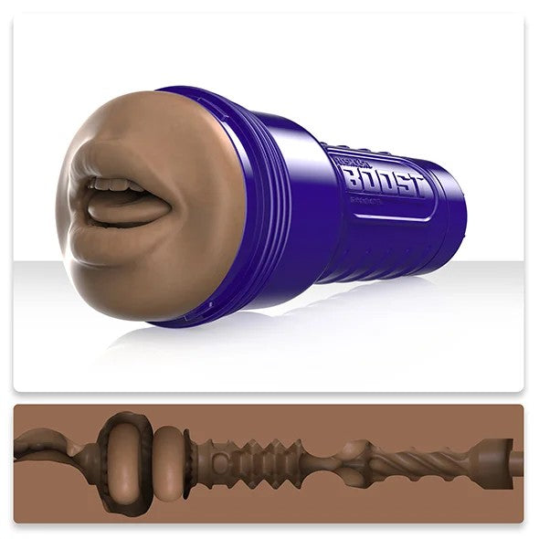 Fleshlight–BoostBlowMediumDarkFlesh