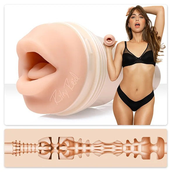 Fleshlight–RileyReidInsomniaSignatureMouthBeige