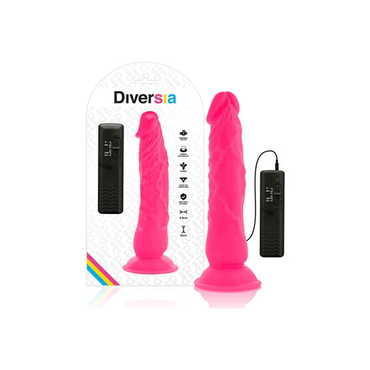 FLEXIBLERVIBRIERENDERDILDOROSA21CM-O-4.9CMVONDIVERSIA