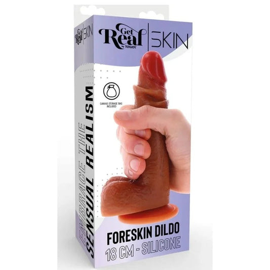 ForeskinDildoSilicone18cm