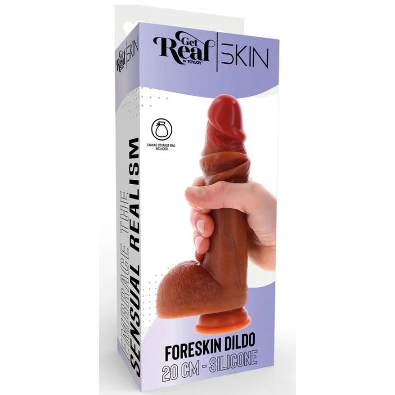 ForeskinDildoSilicone20cm