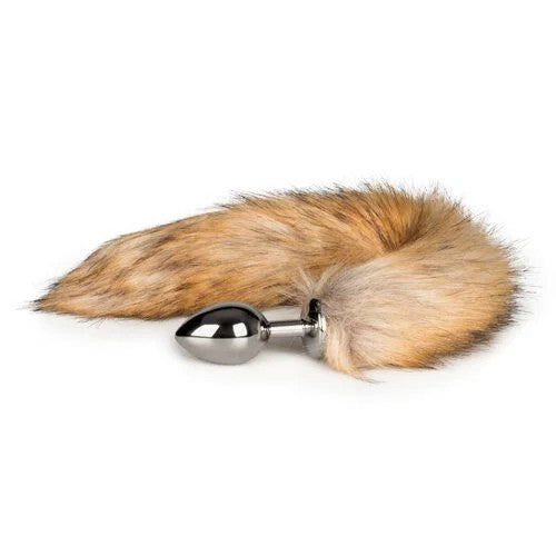 FoxTailPlugNo.2Silver3,4cm
