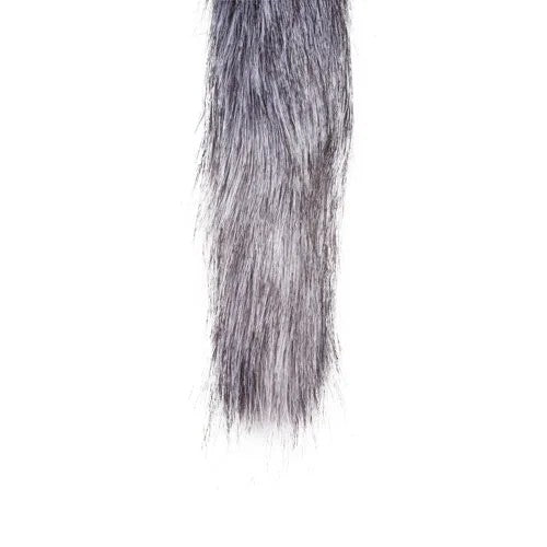 FoxTailPlugNo.4Silver4cm
