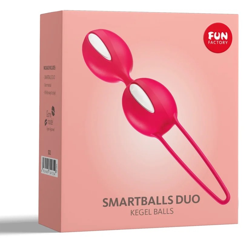 FunFactorySmartballsDuoWhite–IndiaRed