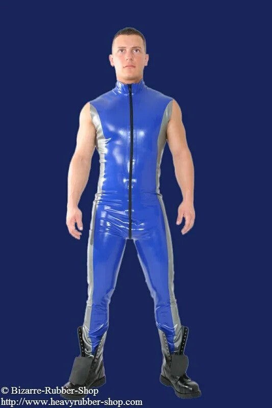 Gentscatsuittwo-colored,withoutsleeves0,60mm