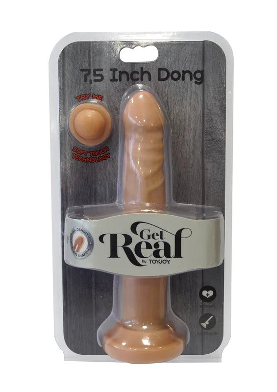 GetReal–DualDensity7,5InchDildo–mitSaugfuß