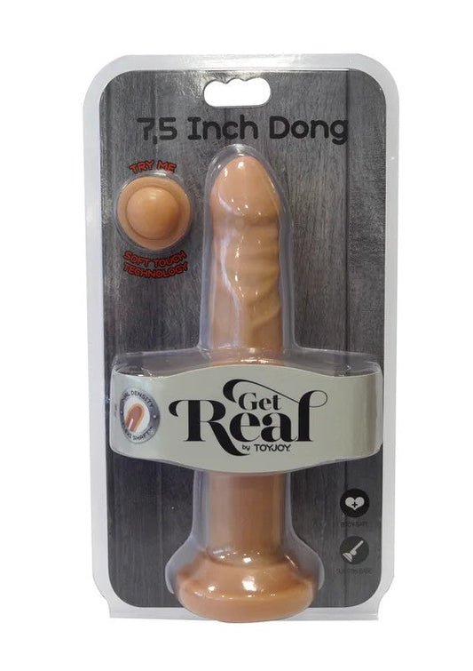 GetReal–DualDensity7,5InchDildo–mitSaugfuß