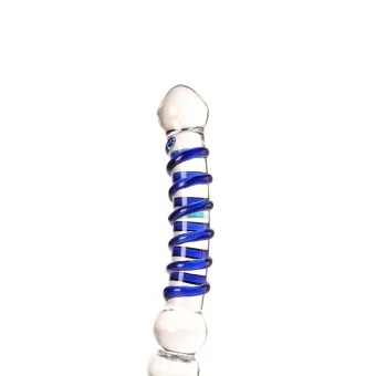 Glasdildo–BLUEFLOWER