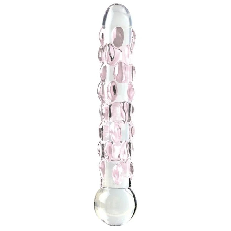 Glasdildo»IciclesNo.7«mitReiznoppen,17,8cm