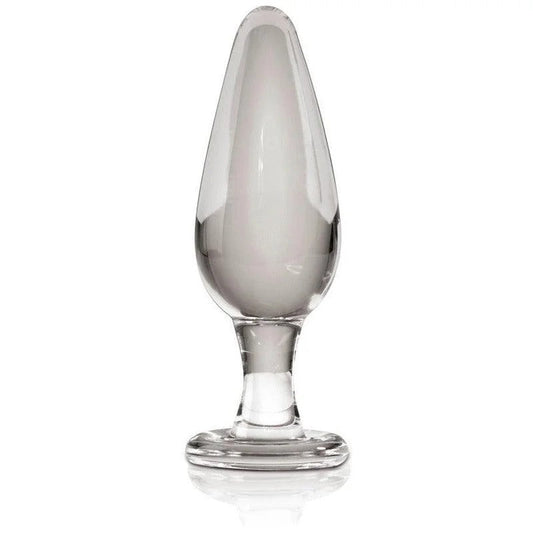 Glasplug„No.26“Plugheiss&kalterleben–Ø4cm(transparent)