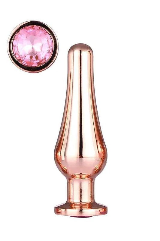 GleamingLove–RoseGoldPleasurePlugM3,4cm