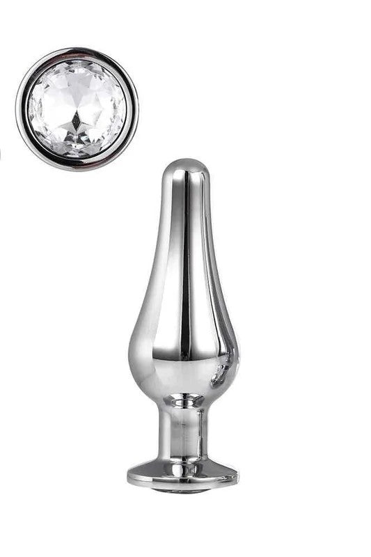 GleamingLove–SilverPleasurePlugS2,9cm