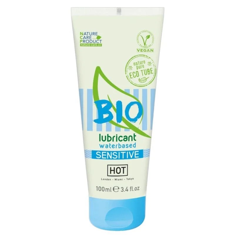 Gleitgel»HOTBIOwaterbasedSensitiv«,100%biologisch