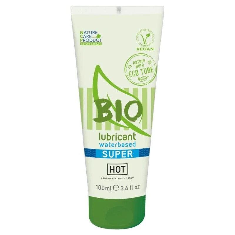 Gleitgel»HOTBIOwaterbasedsuper«,100%biologisch