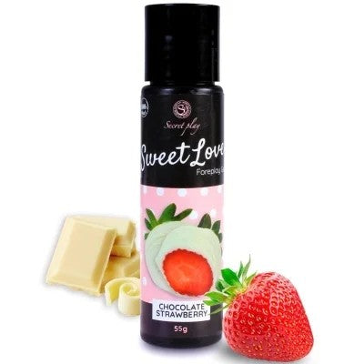 GleitgelSweetLoveErdbeereUndWeisseSchokolade60ml|Secretplay