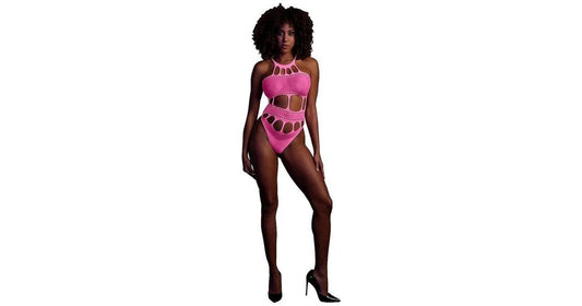 GlowInTheDarkBodyWithGrecianNecklinePink