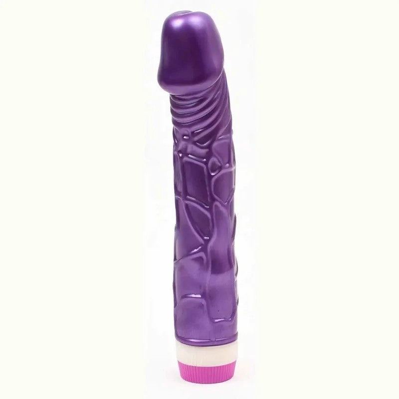 GROSSERrealistischerMultispeed-Vibrator–Lila