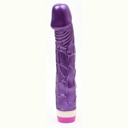 GROSSERrealistischerMultispeed-Vibrator–Lila