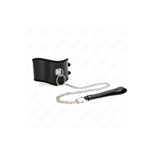 HALSKETTE65CMMITBREITEMRIEMENVERSTELLBAR40-55CMX10CMVONKINKCOLLAR&GAG
