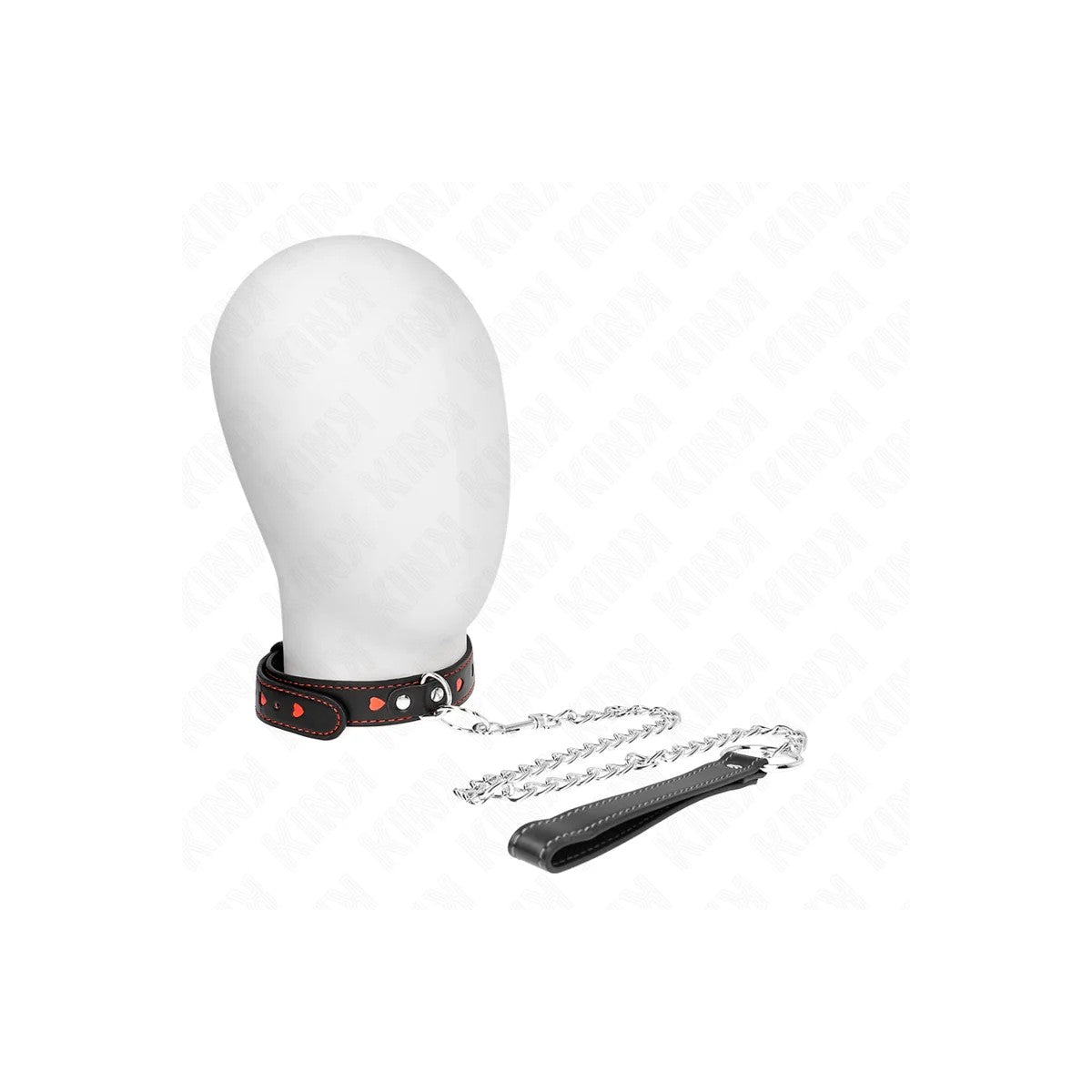 HALSKETTEMITBAND65CMHERZDETAILS52,5X2,5CMVONKINKCOLLAR&GAG