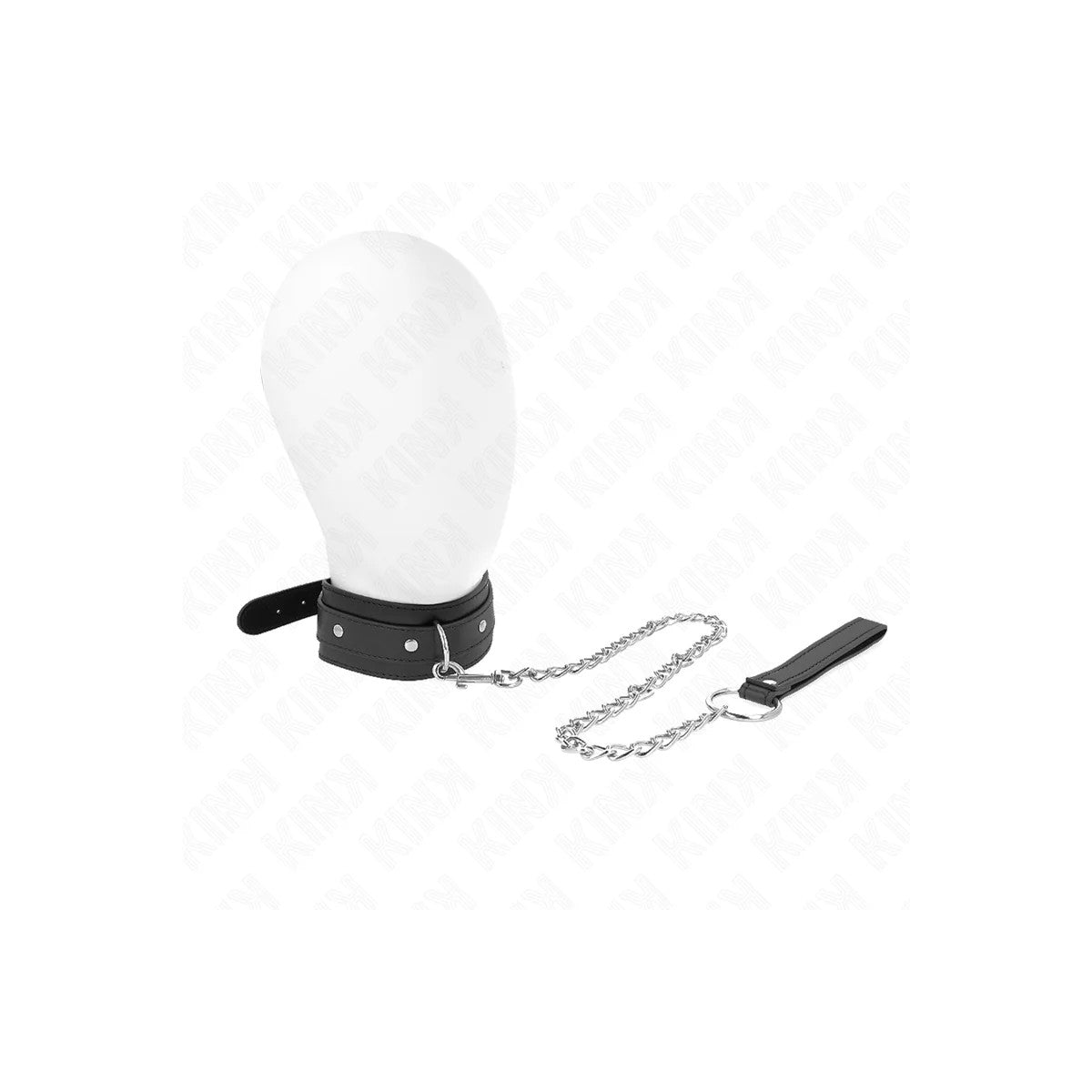 HALSKETTEMITLEINE65CM1RINGVERSTELLBAR38-49CMX5CMVONKINKCOLLAR&GAG