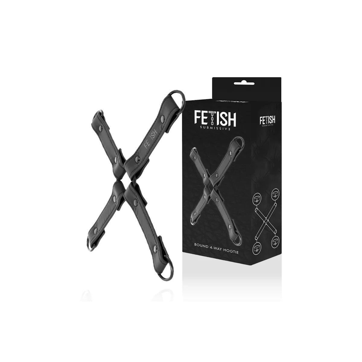 HANDSCHELLENVERBINDUNGAUSVEGANEMKUNSTLEDERVONFETISHSUBMISSIVEBONDAGE