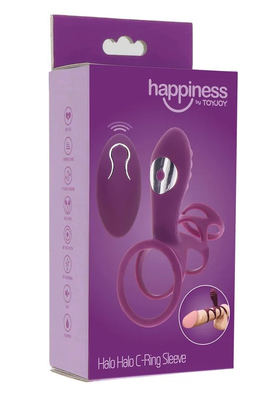 Happiness–HaloCock-RingSleeve