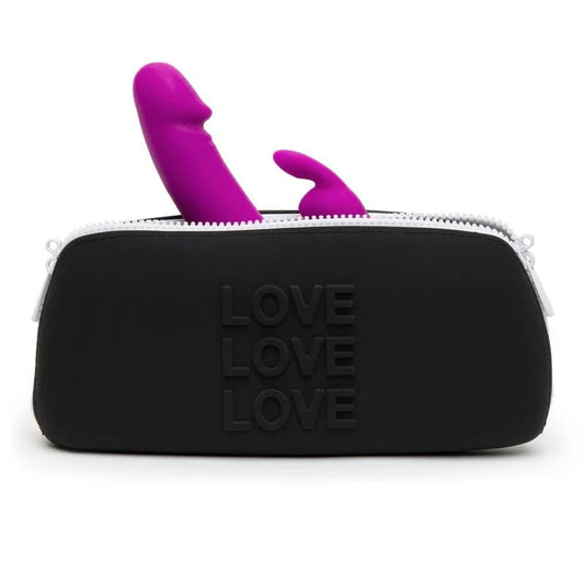 HappyRabbit–LOVEStorageZipBag–MediumSchwarz