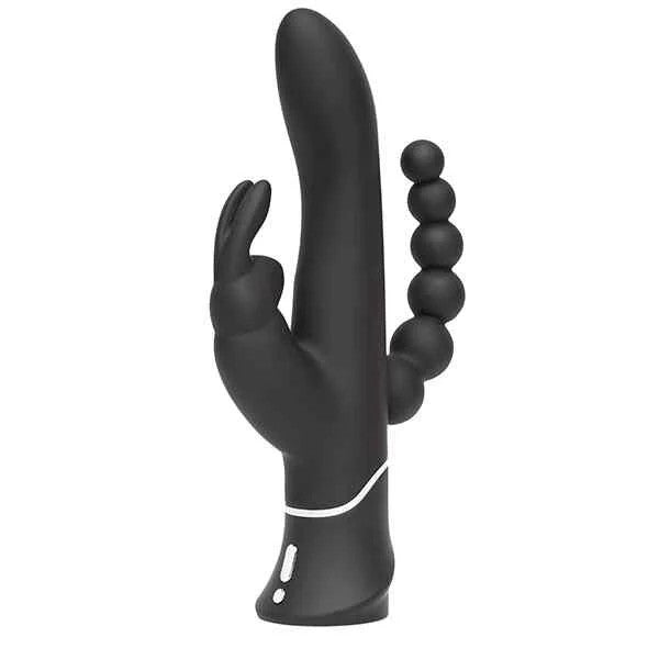 HappyRabbitTripleCurveRabbitVibratorBlack