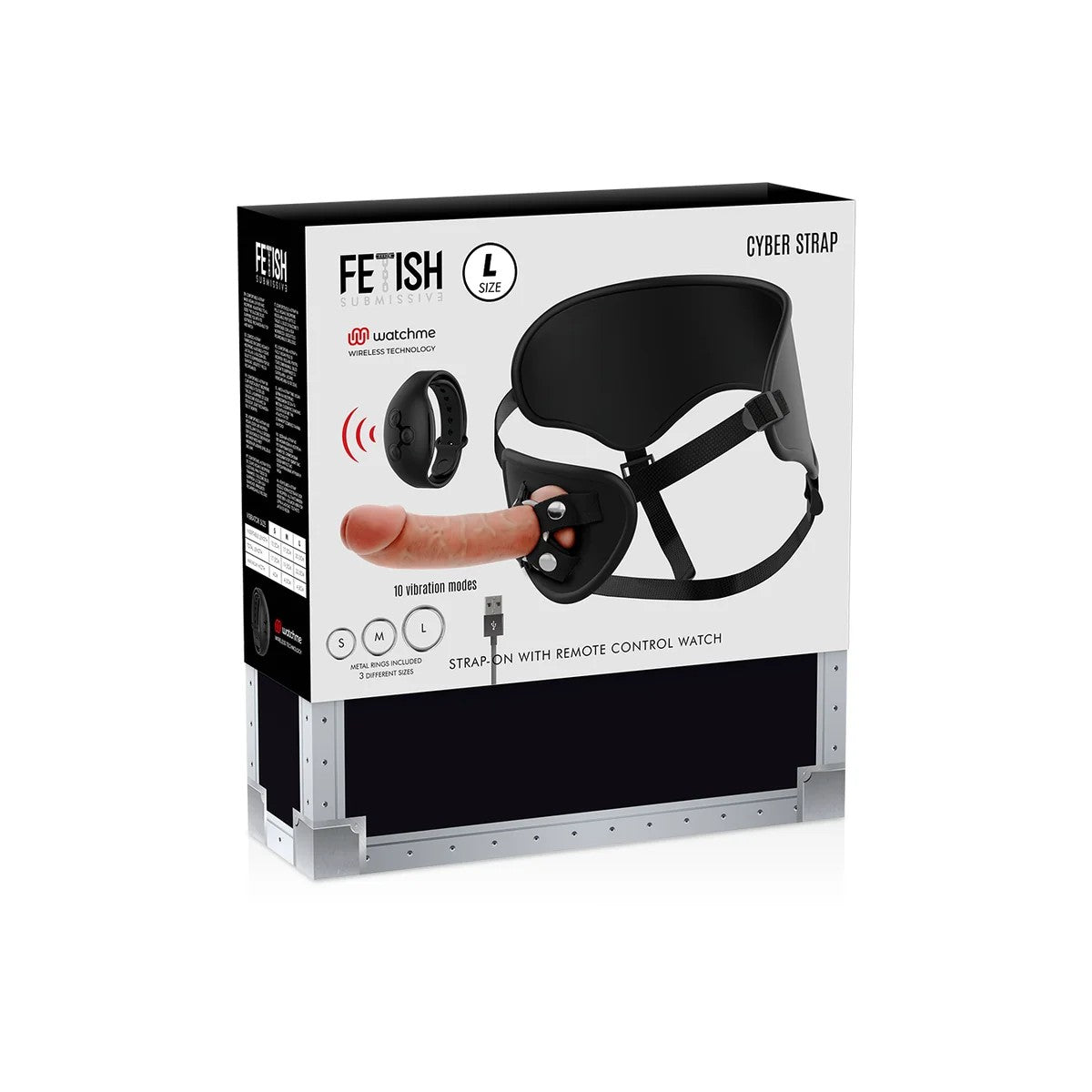HARNESSMITFERNBEDIENUNGDILDOWATCHMEL-TECHNOLOGIEVONCYBERSTRAP