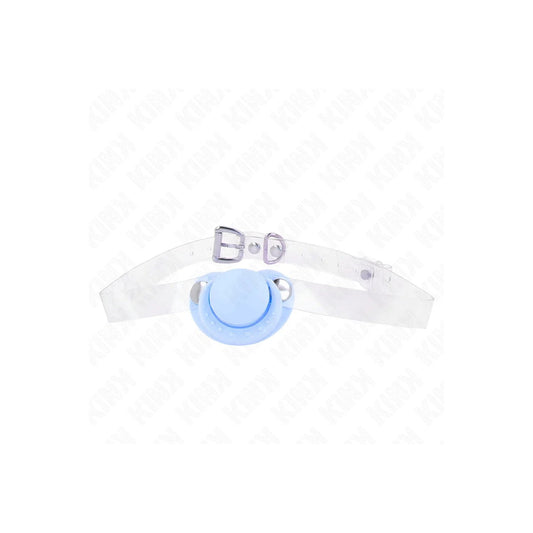 HELLBLAUERSCHNULLERFORM-SPRUDEL5,5X4CMVERSTELLBAR43-60CMVONKINKCOLLAR&GAG