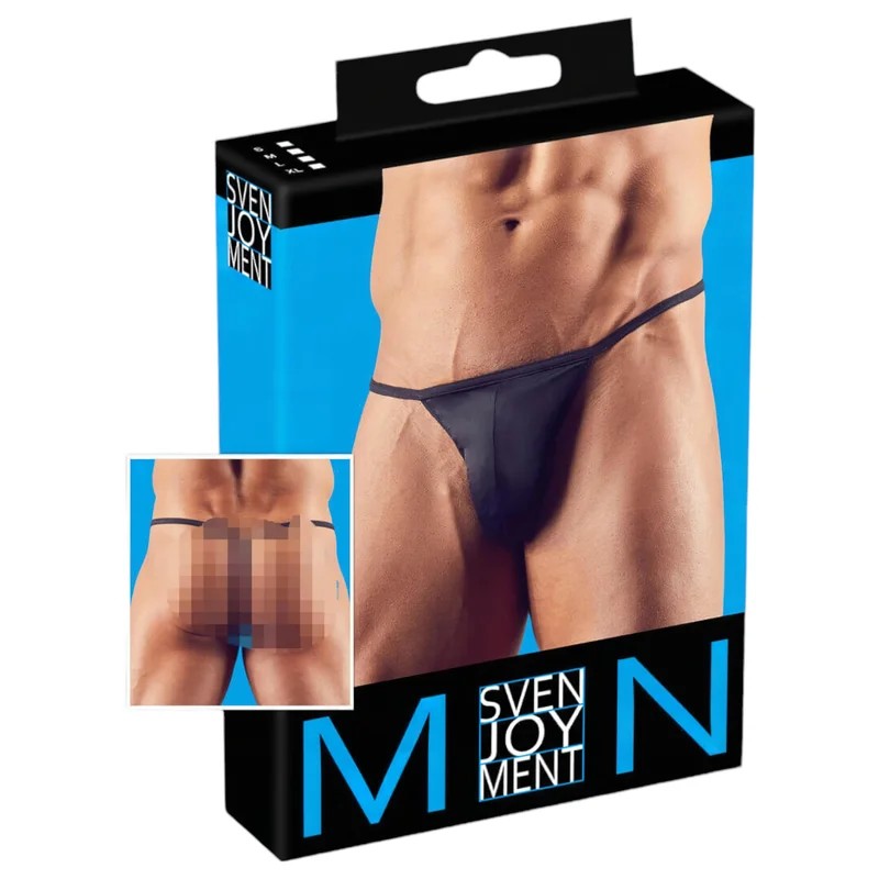 Herren-Mini-String(schwarz)