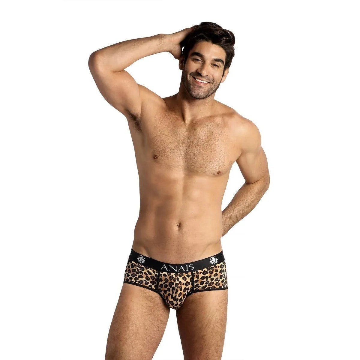 ♥HERRENBRIEFSHORTS052816LEOPARDVONANAISFORMEN♥