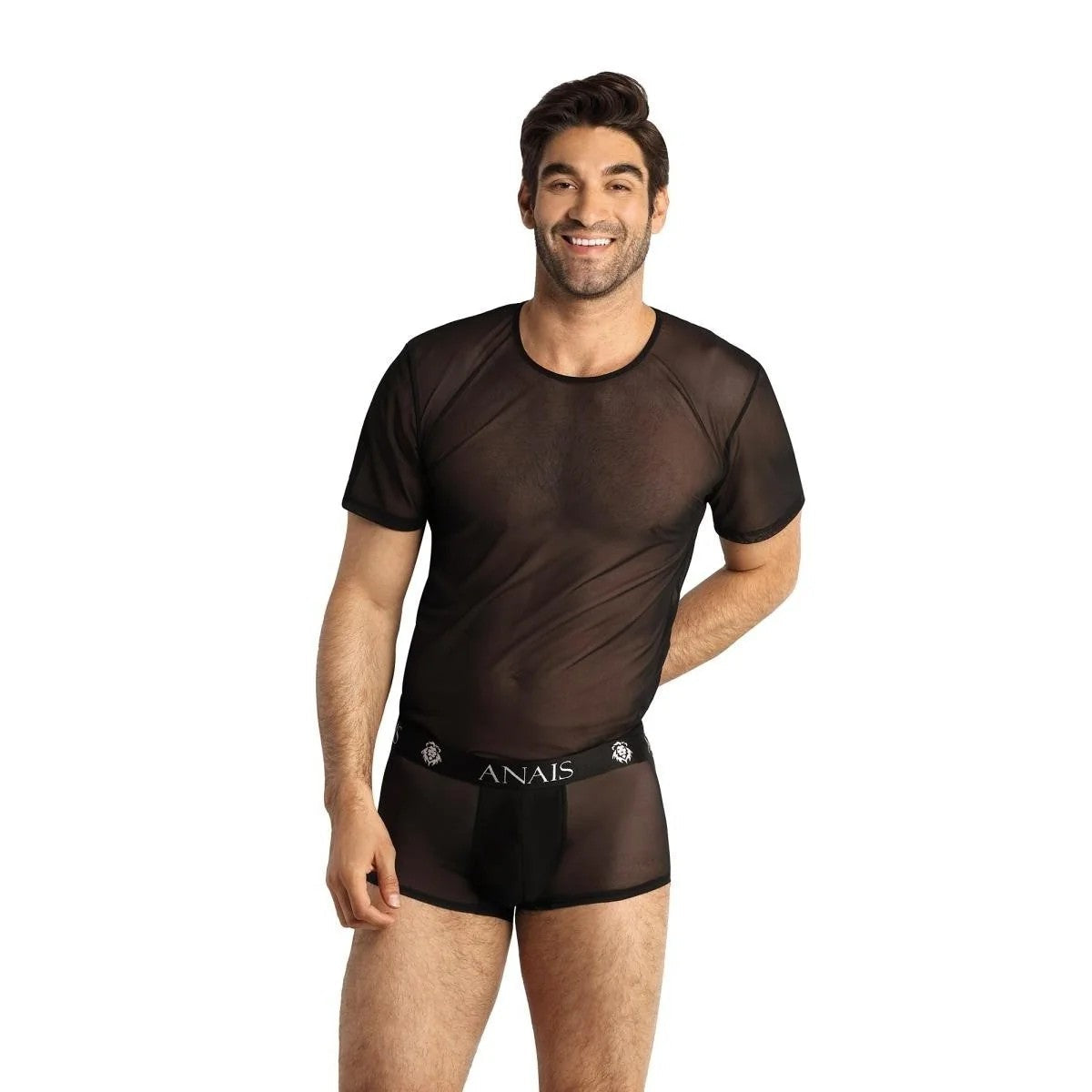 HERRENT-SHIRT053484SCHWARZVONANAISFORMEN