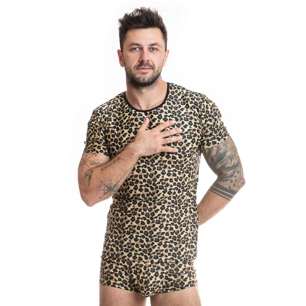 HERRENT-SHIRT053556LEOPARDVONANAISFORMEN