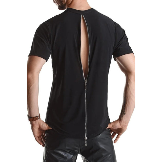 HERRENT-SHIRTRMRICCARDO001SCHWARZVONREGNESFETISHPLANET
