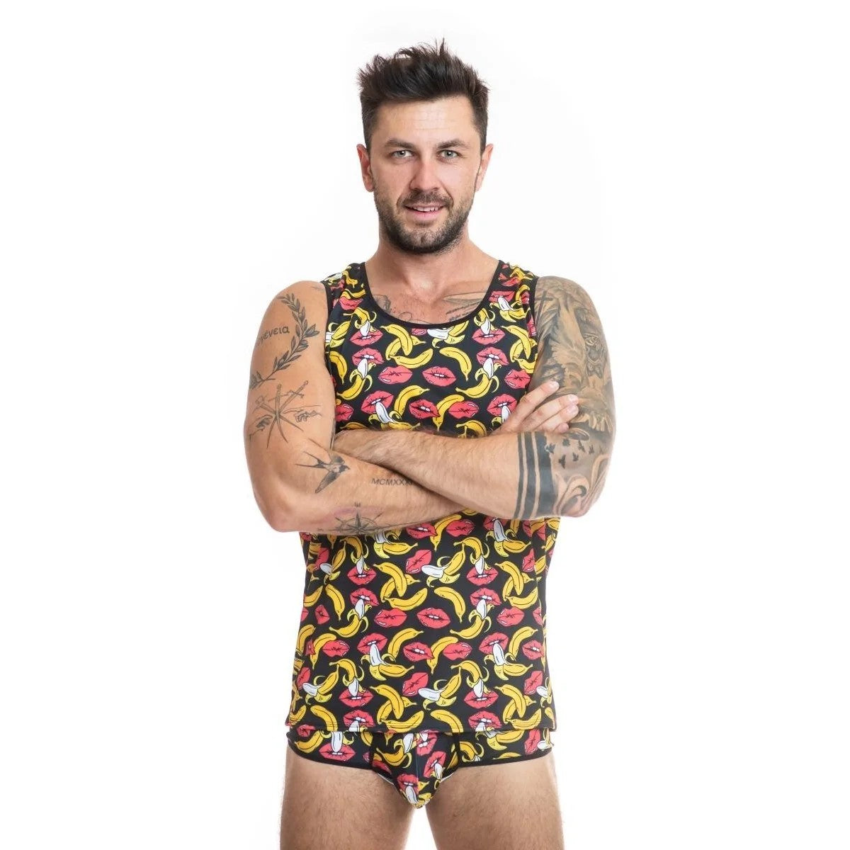 HERRENTANKTOP053693BANANAVONANAISFORMEN