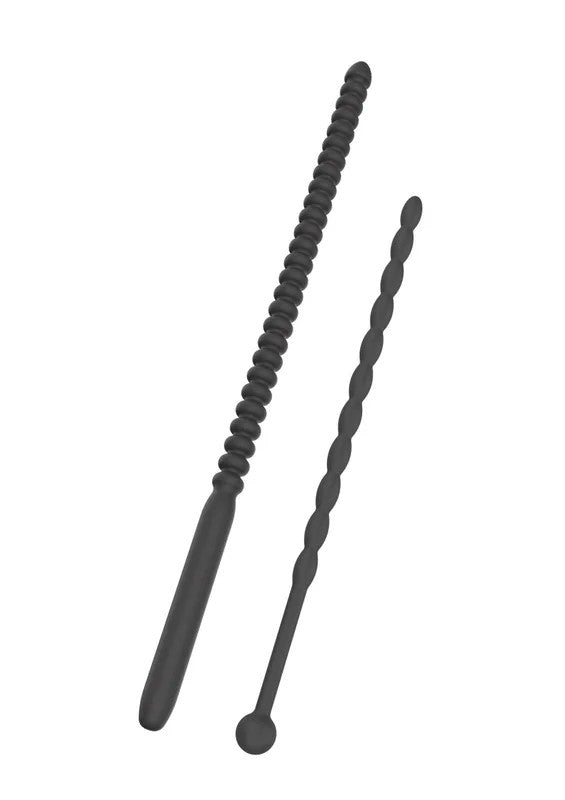 HiddenDesireRibbedPenisDilatorSet2pcs