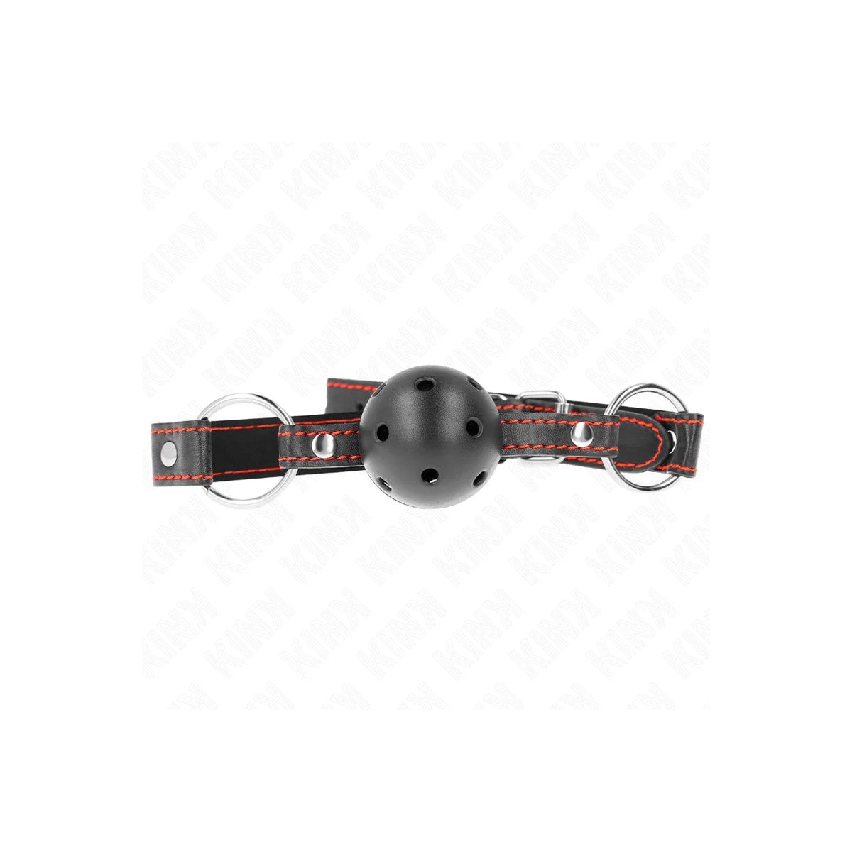 HOHLHARTERSCHWARZERBALLKNEBELMODELL265X2,5CMVONKINKCOLLAR&GAG