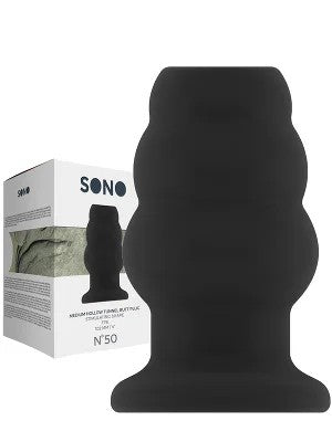 HollowTunnelButtPlug4inchschwarz–SONONo.50