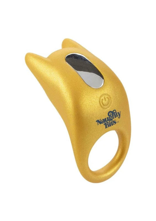 HornyAFVibratingCockRingYellow