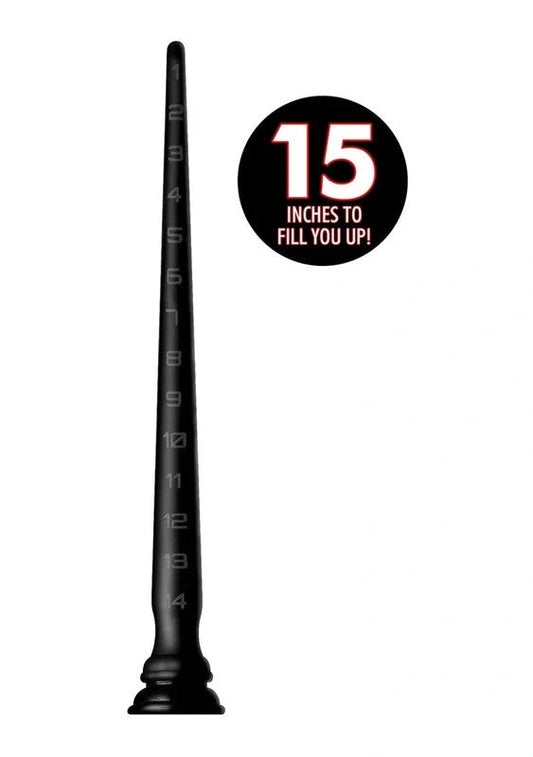 Hosed–Analschlange38,00cm–schwarz