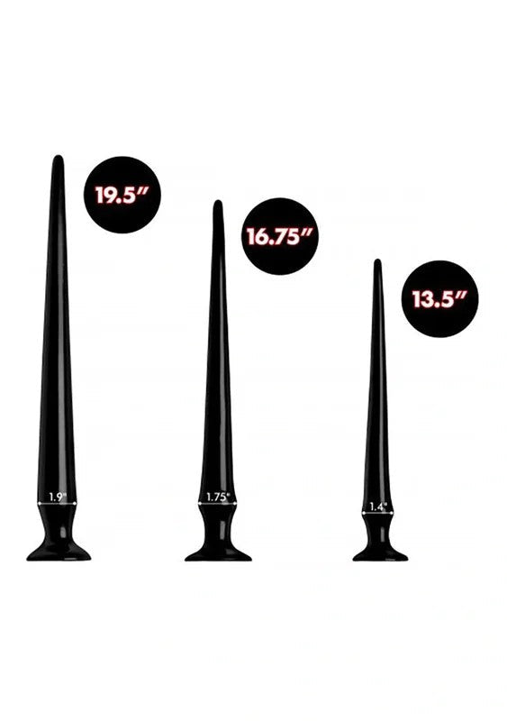 Hosed–Analschlangen-Set–schwarz