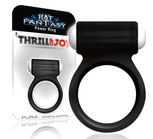HOTFANTASYThrillofJoyPuriaVibro-Ringschwarz