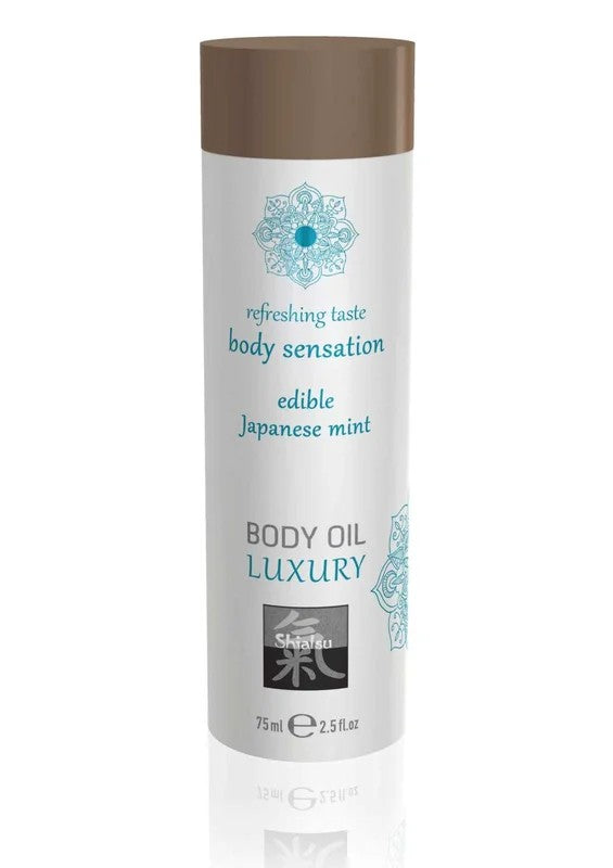 HOTLuxurybodyoilkissablemint75ml