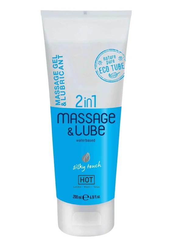 HOTMassage&GlideGel2in1Natural200ml