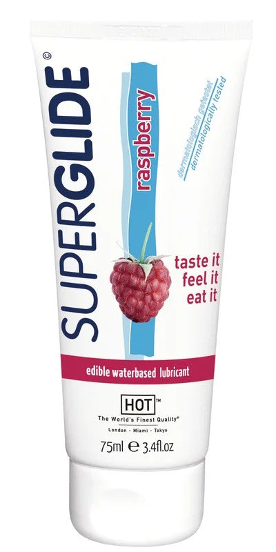 HOTSuperglidewaterbasedraspberry75ml