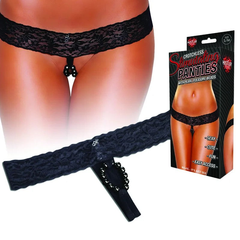 HUSTLERStimulatingPantiesslimblackM/L